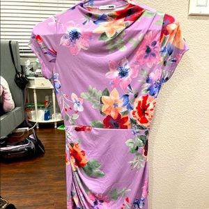 Floral mini dress